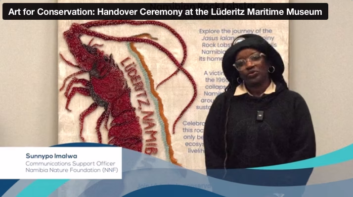 Art for Conservation: Handover Ceremony at the Lüderitz Maritime Museum