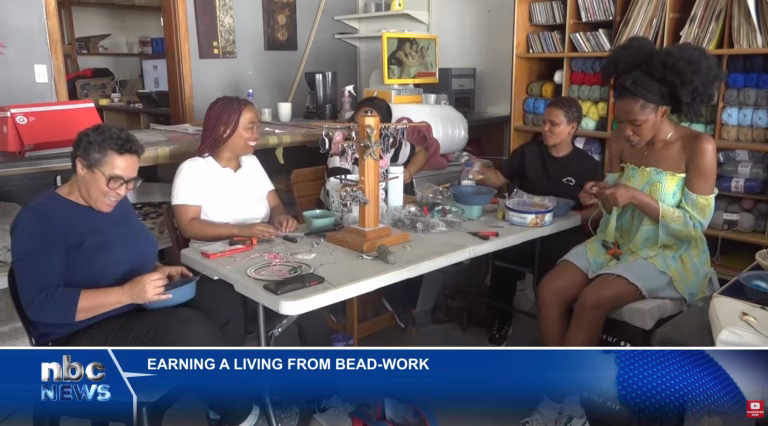 Luderitz women turn beadmaking into life lessons - nbc